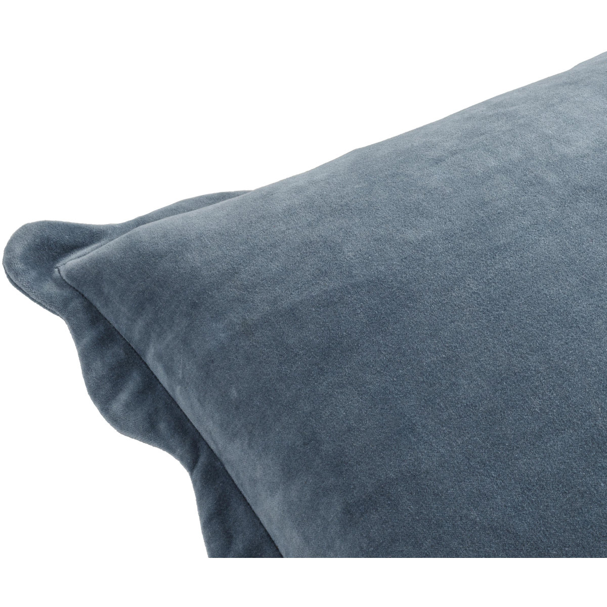Collier Scalloped Edges Throw Pillow